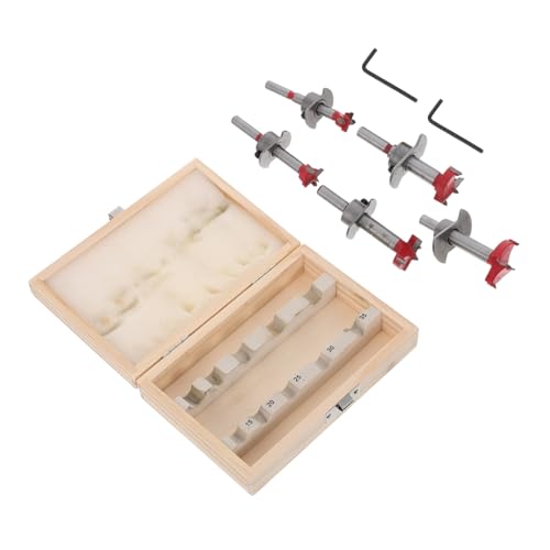 Set de 5 brocas para madera con punta de carburo miniatura 1