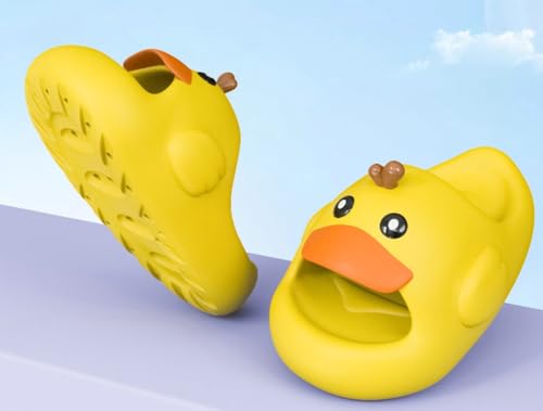 Duck Slippers for Women Men Shower Shoes Indoor Outdoor Soft Slide Sandals Slip-on Shoes Trendy House Shoes 20244