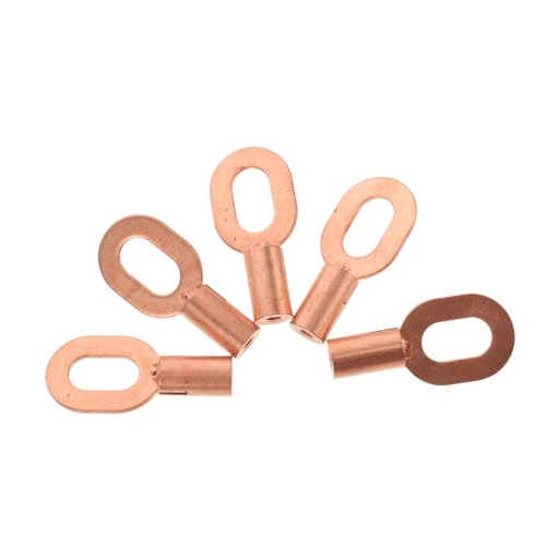 TOPPERFUN Dent Repair Tool Set 5pcs Aluminum Dent Pull Ring Welder Dent Puller Sheet Metal Puller for Automotive Repair