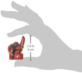 Miniatura 2 de Ninja Puffy - Marioneta de dedo - 1 pieza, 1 14" x 2", rojo