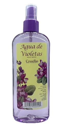 Crusellas Agua de Violetas (Violet Water) Pump Spray 8 Fl. Oz.