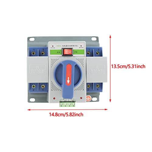 Interruptor de transferencia automática 220V 63A 2P Sorandy para edificios 3