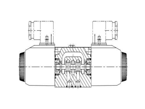 Vannes directionnelles hydrauliques DG4V-3-2C-UH-100 et distributeurs DG4V-5 - 3