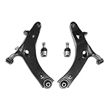 Frenzybro 4 PCs Front Left & Right Lower Control Arm with Ball Joint Replacement For 2009-2013 Subaru Forester, 2011-2014 Impreza WRX