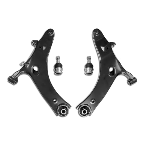 Frenzybro 4 PCs Front Left & Right Lower Control Arm with Ball Joint Replacement For 2009-2013 Subaru Forester, 2011-2014 Impreza WRX