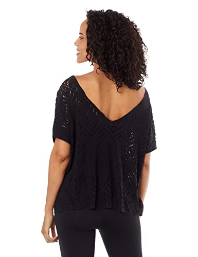 Blusa Trifil Decote Costas, Preto, ÚNICO