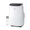 BLACK+DECKER Portable Air Conditioner, 10,000 BTU (6,300 BTU SACC) for Rooms up to 450 Sq. Ft., Portable AC with Follow Me Remote Control and Window Kit, BPACT10WT, White