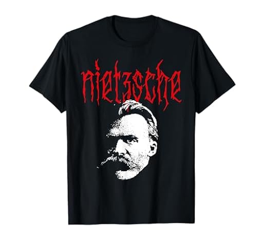 Friedrich Nietzsche - Filósofo del Heavy Metal Camiseta | Ya disponible en tu tienda friki favorita! En mundofriki.es!