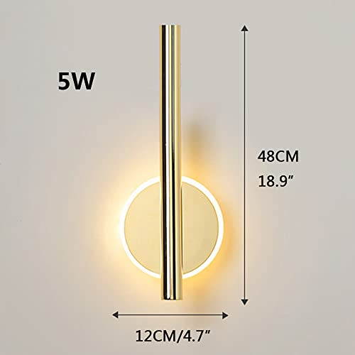 Linterna de pared LED de 5W y 48cm aplique decorativo moderno para iluminación interior 2