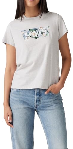 Levi's The Perfect Tee, T-Shirt Donna, Coloring Book Daisys, XS