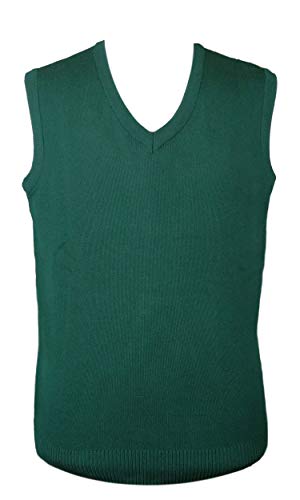 Camiseta de tirantes para colegio verde que evita rozaduras en talla 107 cm