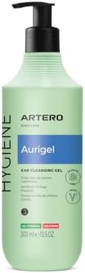 ARTERO Aurigel Ear Cleaner for Dogs, Hygienic Gel with Australian Tea Tree, Natural Antiseptic, Easy Application, Professional and Home Use.