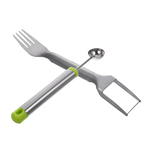 SOLUSTRE 1set Watermelon Slicer Fruit Baller for Easy Watermelon Cutting and Serving and Polished Design for Melon
