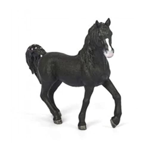 Figurine Étalon Arabe Schleich statuette équestre de prestige peinte à la main