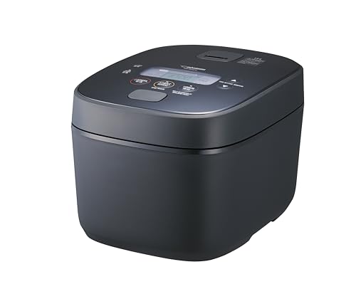 ZOJIRUSHI Premium Reiskocher Induktion NW-QAQ-18 1 8 Liter mit Timer- und Warmhaltefunktion inkl. Messbecher Reislöffel und Dämpfeinsatz - Mit europäischem Netzkabel