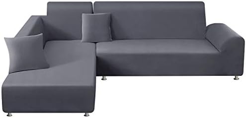 TAOCOCO Copridivano con Penisola Elasticizzato Chaise Longue Sofa...