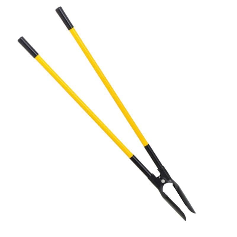 Post Hole Digger with Fibreglass Handles Manual Ground Excavator for Fence & Garden Posts 140cm Heavy Duty Tool