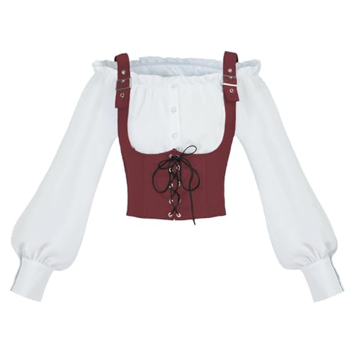 Chop unique ensemble corset Renaissance femme pour en finir avec les costumes inconfortables