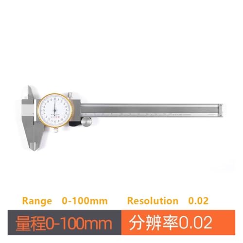 Calibrador Vernier de acero inoxidable 0-150mm 0.01mm miniatura 2