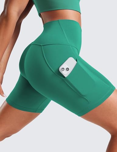 Image of CRZ YOGA Butterluxe Biker Shorts Pockets 5 inch