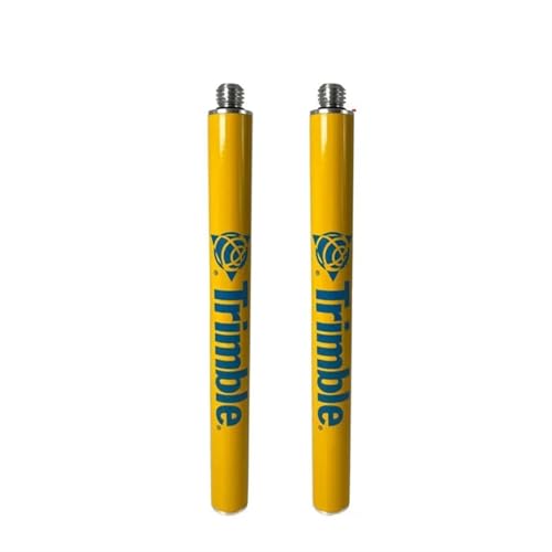 ZHANGGH 2PCS 25m 1 Foot Surveying Extension Pole Prism Antenna Extend Section for R12i R12 R10 R9snR8s R2 GPS 5/8 x 11 Thread