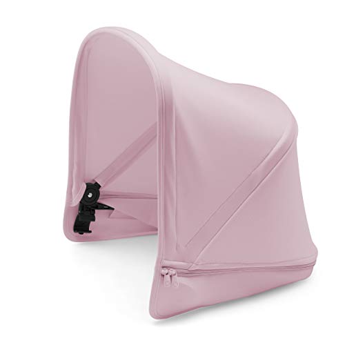Bugaboo Donkey2 Sun Canopy, Soft Pink - Extendable Sun Shade for Full Weather Protection, Machine Washable