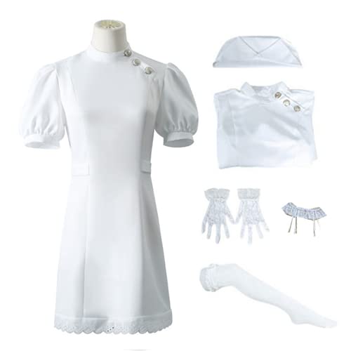 My Dress Up Darling Marin Kitagawa Cosplay Costume White Black Nurse Uniform Dress Halloween Costume