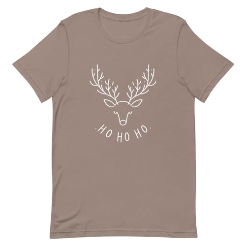 T-shirt tête de renne de Noël partagez la magie d'un hiver authentique