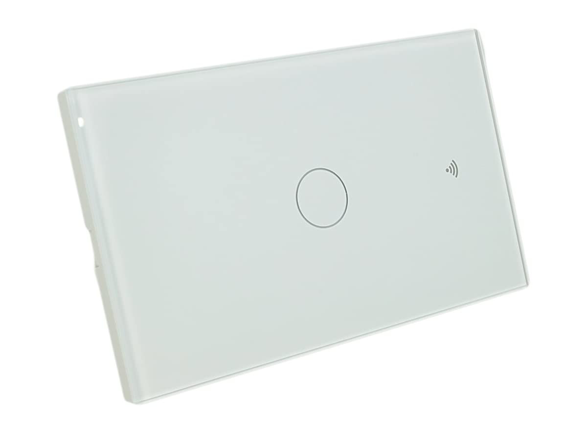 Настінний WiFi вимикач, 3 в 1 WiFi 2.4G + RF 433 МГц + сенсорна кнопка, сумісний з Amazon Alexa та Google Home, смарт-панель для і