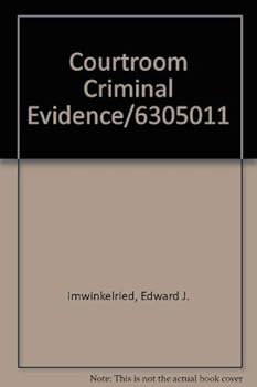 Hardcover Courtroom Criminal Evidence/6305011 Book