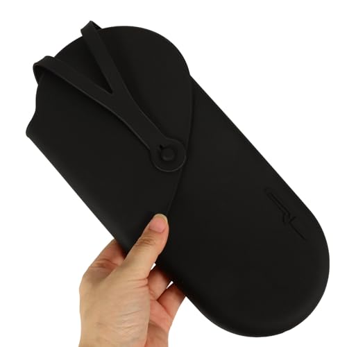 Bolso de silicona Ipetboom para plancha de pelo y rizador, resistente al calor, protector contra golpes y arañazos, ideal para viaje miniatura 7