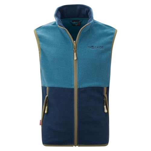Trollkids Kids Kjerag Vest 116, dark marine