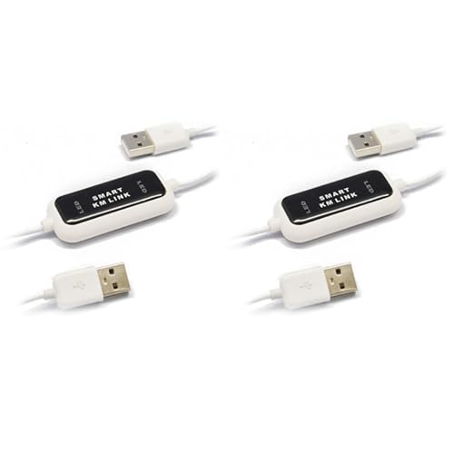 Câble KM Link PC à PC : partage clavier souris et transfert de données USB