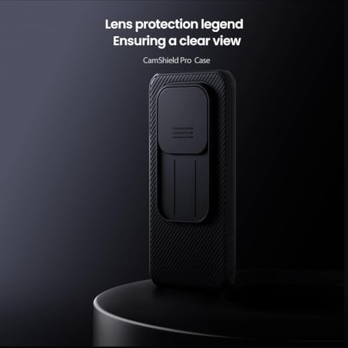 Image of CamShield Pro Back Cover Case for Xiaomi Redmi Note 15 Pro+ 5G, Slide Camera Lens Protection, Shockproof Hard PC + TPU Slim Anti-Fingerprint Scratch Resistant Mobile Phone Cover (Black)