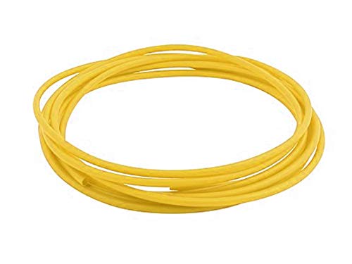 Gaine thermorétractable jaune pour isoler et protéger vos câbles électriques - 2