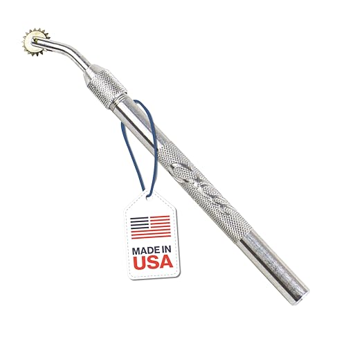 Excel Blades Pounce Wheel - 1/4-Inch Stainless Steel Tracing Perforating Cutting Sewing Quilting & Embossing Tool