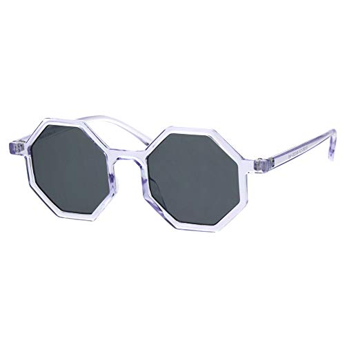 Image of SA106 Pimp Octagon Squared Hippie Plastic Sunglasses