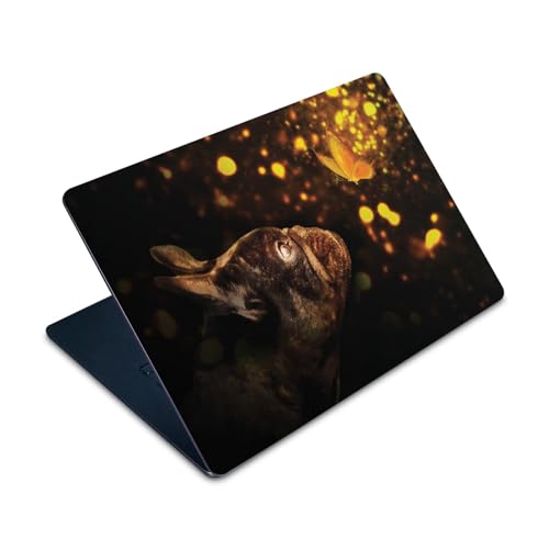 Autocollant MacBook Air 15 M2 vinyle bouledogue français skin