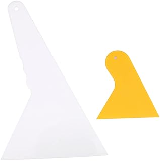 SEWACC 2 Pçs Ferramenta De Carro Raspador De Pára-Brisa Para Rodo De Vidro De Gelo Escova De Neve Do Carro Raspador De Neve Raspador De Gelo Vidro Filme De Janela Arado De Neve Pequeno