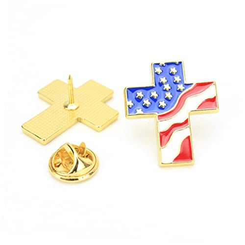 Broche créative Healvian décoration drapeau pour veste de cérémonie - 4