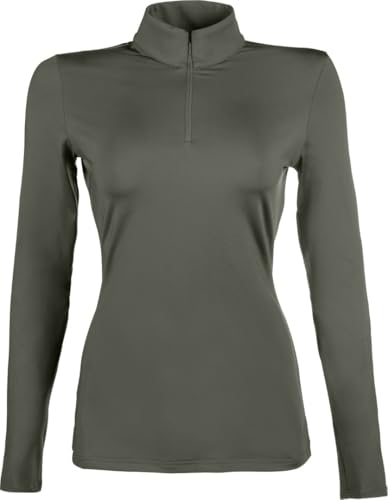HKM Basic Sweat-Shirt Mixte en coton pour cavalier et sport