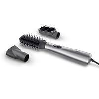 Braun 2-in-1 Blow Dryer Brush with 3 Attachments| Wet-to-Dry Hot Air Styler for All Hair Types | Volumize or Straighten