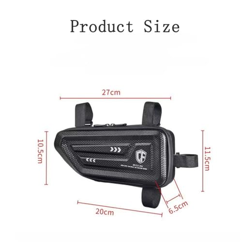 Bolsa lateral para motocicleta MAIYD para GSX-8R y GSX-8S (2023-2025), alforjas triangulares rígidas de fibra de carbono, impermeables, juego de 2 piezas miniatura 3