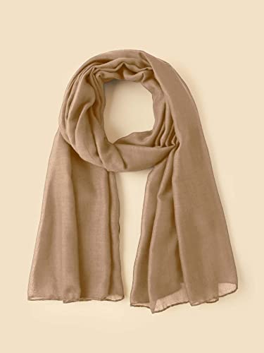 Floerns Women's Sheer Scarf Sunscreen Wrap Shawl Lightweight Headscarf Bandana2