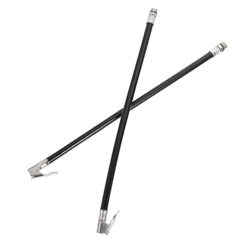 Mikinona 2 Unids Válvulas De Neumáticos Extensión Tubo De Aire Tumular Inflador Manguera Manguera Coche Válvulas Extender