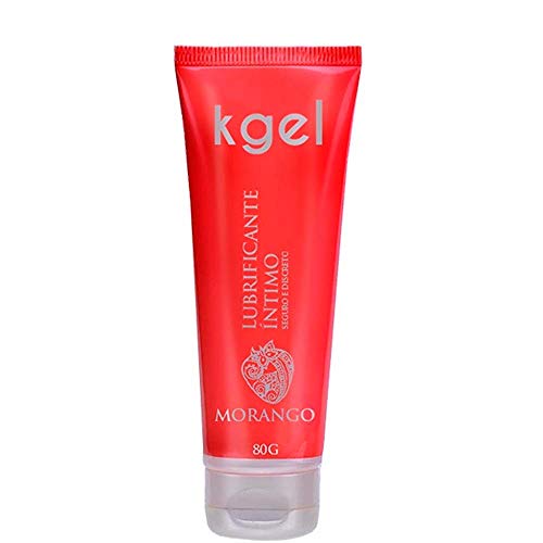 Gel Lubrificante íntimo 80 Gramas Aroma Morango Kgel
