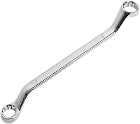 Vista 9 de FLZOSPER Llave de extremo de caja doble de 0.827 in x 0.906 in, 12 puntos, 45 grados, acabado pulido, Cr-V