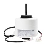 Lawnoval FN35B-PG YYR30-4A5-PG Motor de ventilador de aire acondicionado interior 30W 208-230V 60Hz 6 cables bajo ruido ≤35dB compatible con Y4S476E002G Series Blanco