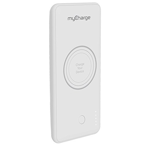 Mycharge Wireless Charger Portable Charger Power Bank Dual Usb 10W/2.4A/10000Mah Dual Qi Certified For Apple (Iphone Xs, Xs Max, Xr, X, 8, 8 Plus) Android (Samsung Galaxy S8, S8+, Note 8, S7, S6) #TOP1