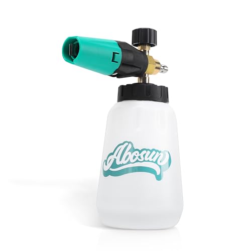 Foam Cannon for Pressure Washer, 1.2mm Orifice, 1/4